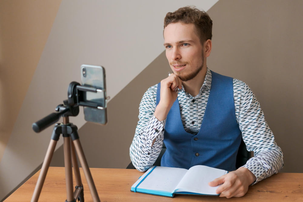 Business: dicas para planejar uma estratégia de vídeo para 2023 3 social media influencer blogger fis content creation video conference