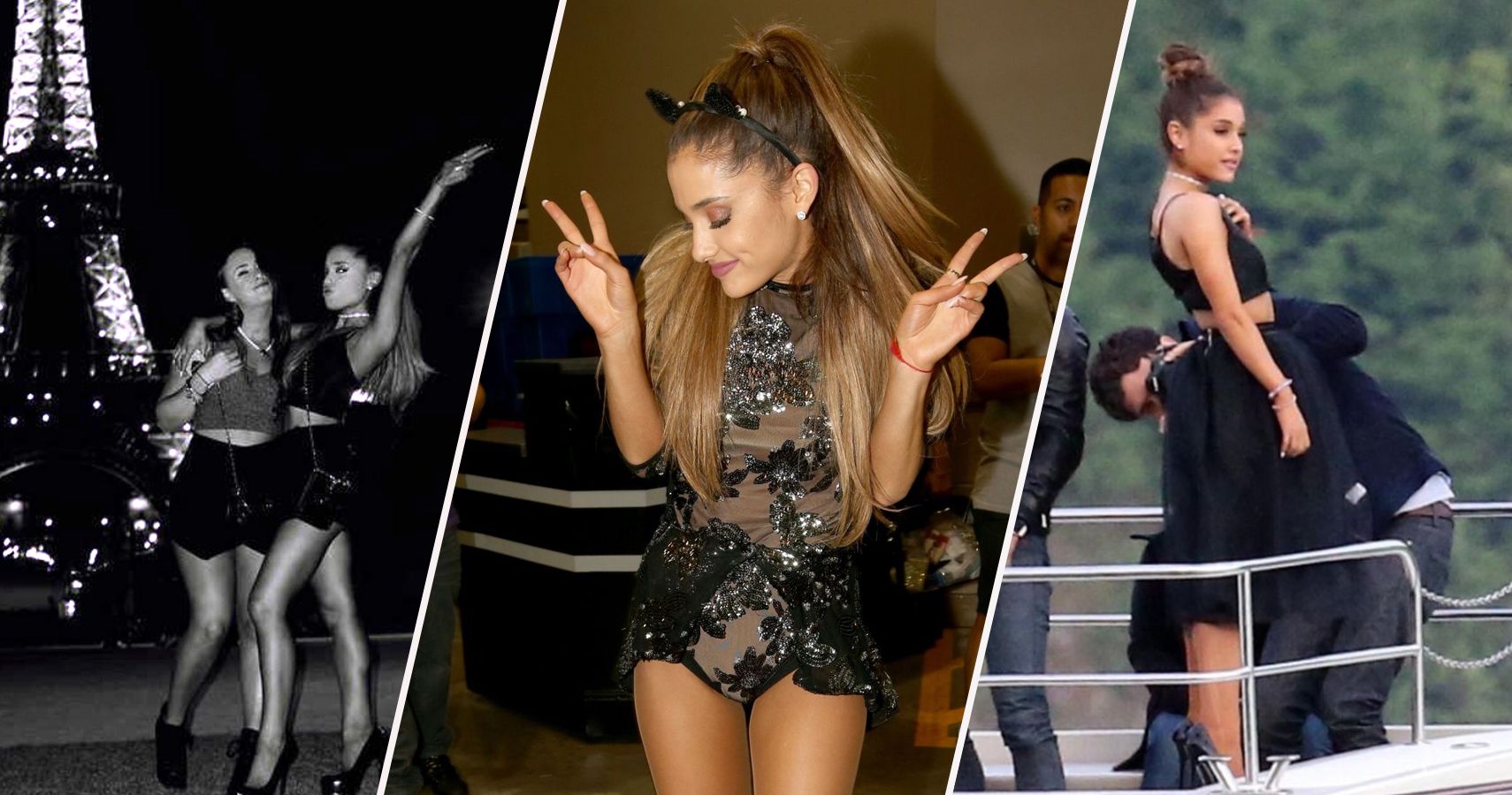 20 fotos de Ariana Grande em destinos exoticos que