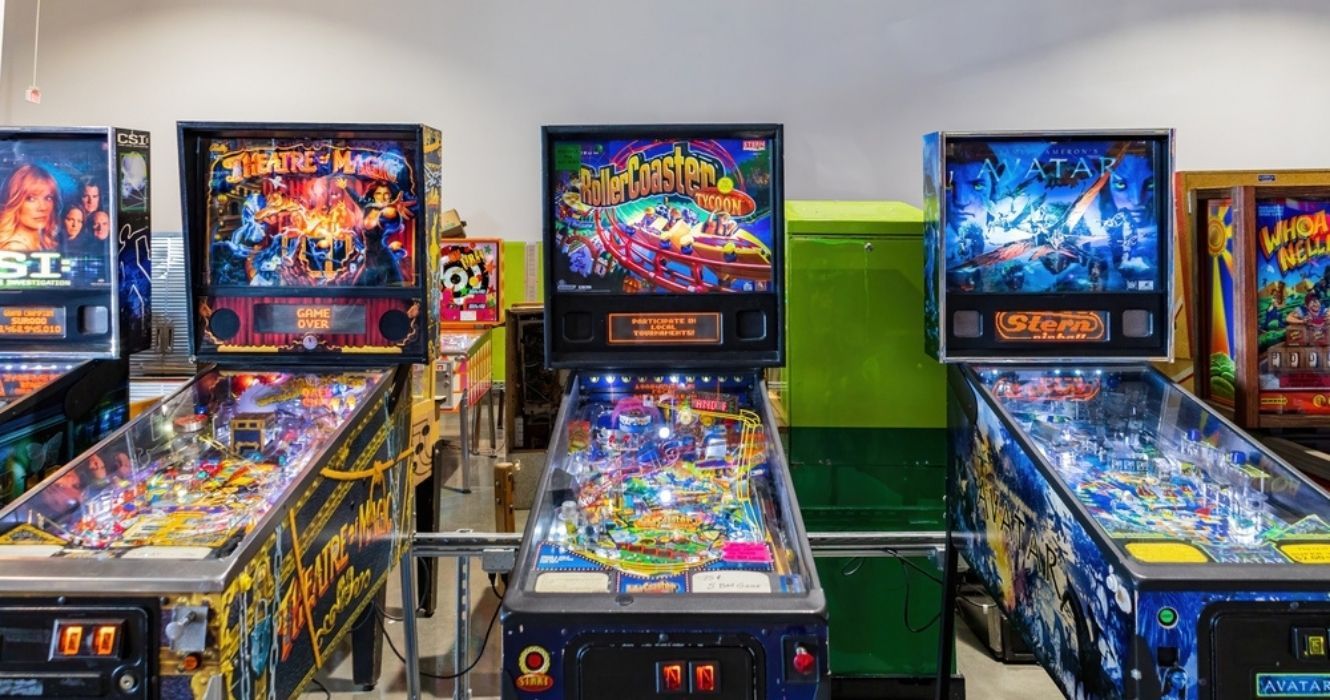 Você é um Pinball Wiz? Confira este fliperama vintage de Vegas 1 máquinas de pinball no hall da fama do pinball em las vegas