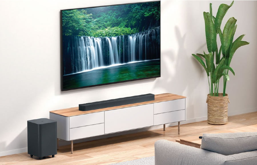 Qual a vantagem de ter um soundbar? 1 soundbar