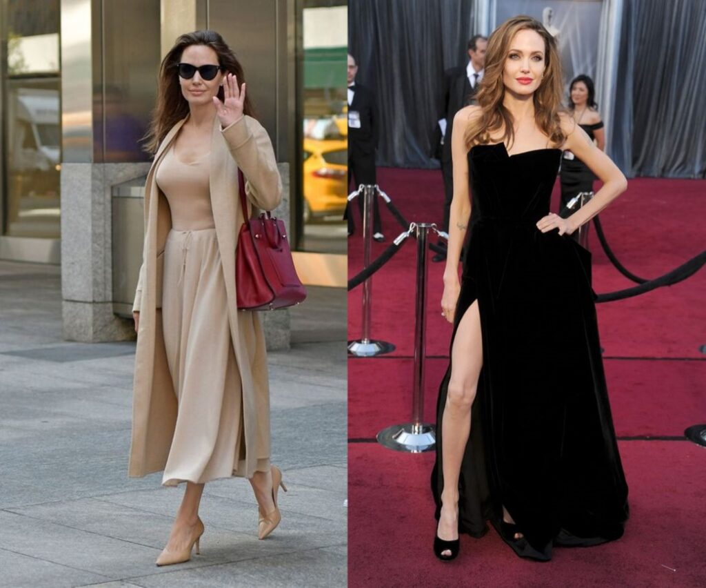Elegância na simplicidade: Se inspire com o estilo minimalista das celebridades 6 Angelina Jolie