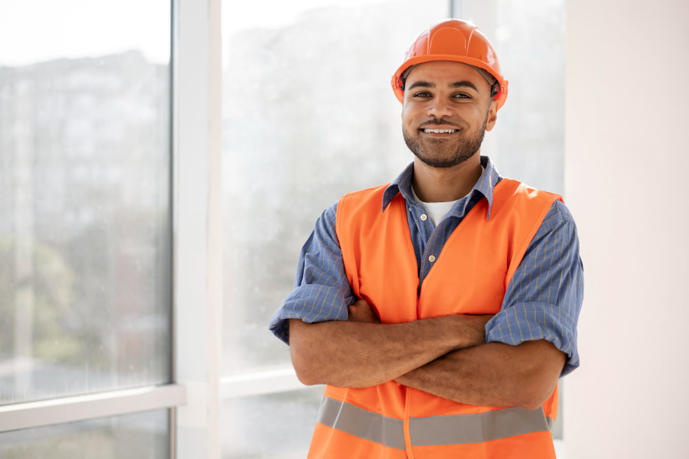 building construction worker site