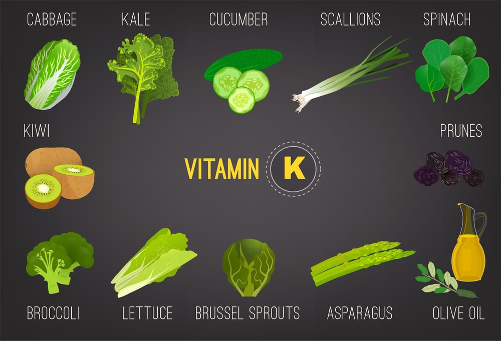 Quais as vitaminas para aumentar imunidade? 3 vitamina k alimentos