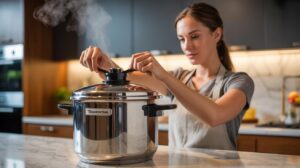 linha premium de panela de pressão Tramontina