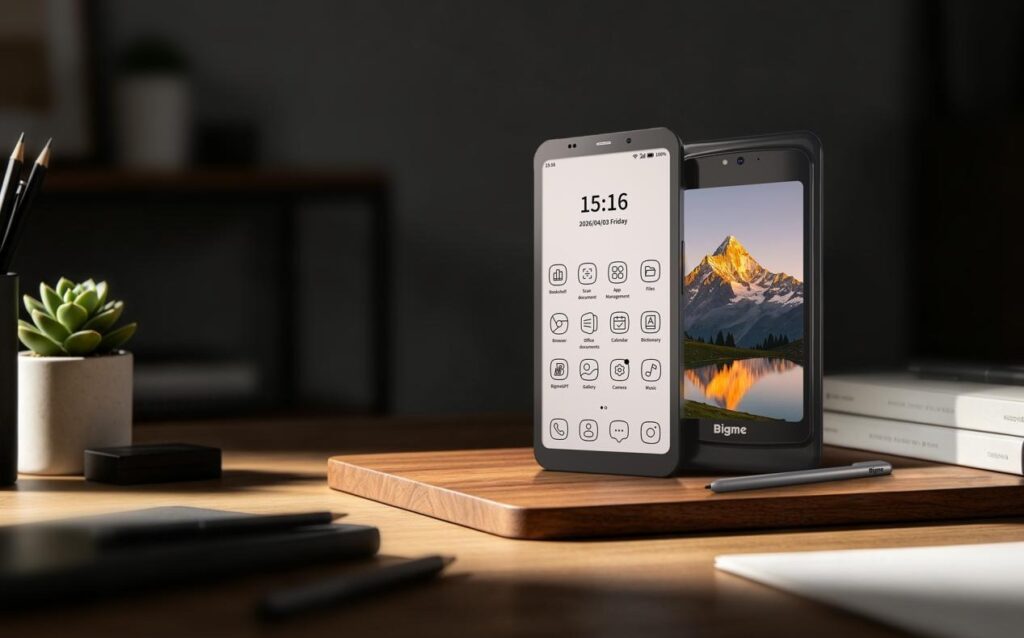 Primeiro smartphone E Ink de tela dupla grande do mundo com 80 FPS chegou ao Kickstarter em 10 de julho: Bigme HiBreak Dual 2 a partir de apenas US$ 544,50 3 image 3